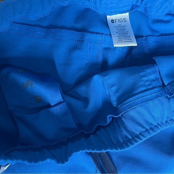 FIGS Tansen Jogger Scrub Pants size M royal blue - Picture 5 of 7